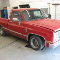 86' Chev Silverado before